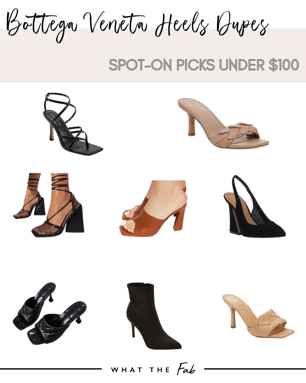 Bottega Veneta Heels Dupes