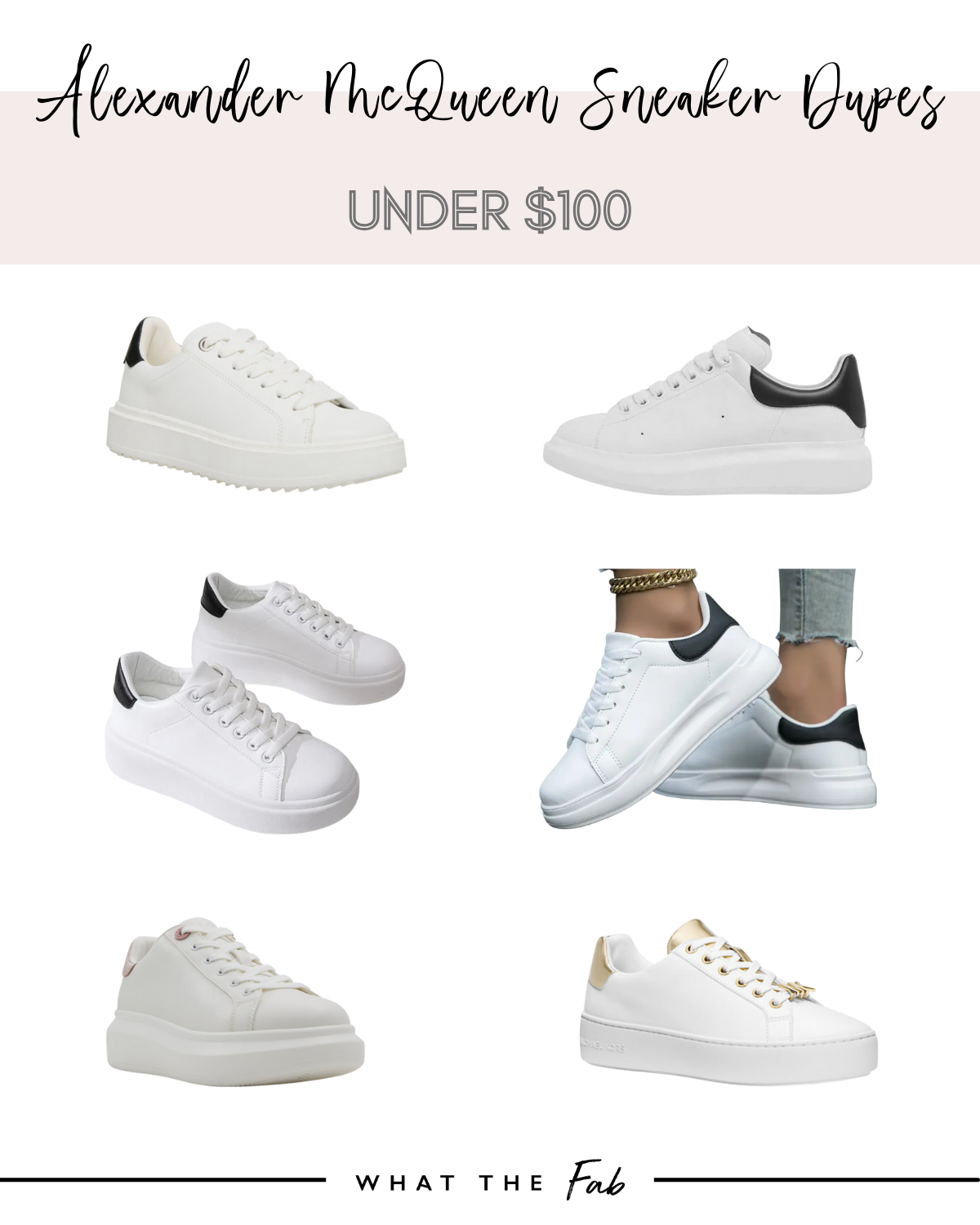 Alexander McQueen Sneaker Dupe