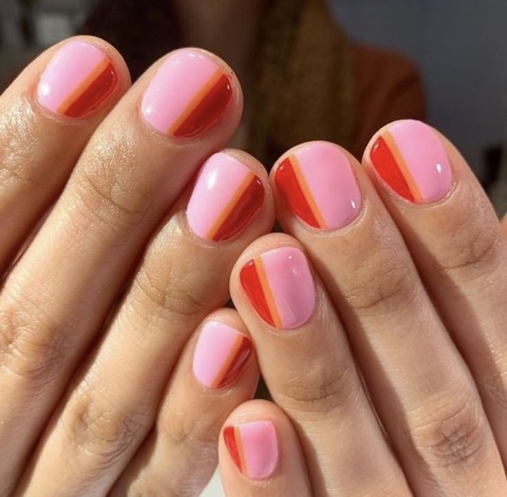 These abstract nails are taking over social media