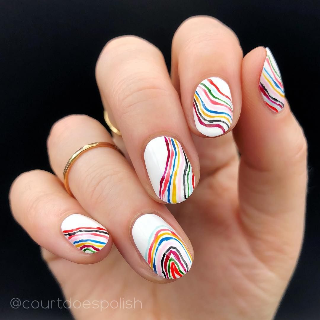 Rainbow Nails Are Everywhere: Here’s How to Take Part in the Trend