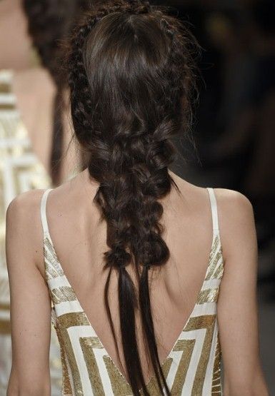 New York Fashion Week AW/15 hair trends: the twists and tails so far – Fashion Galleries