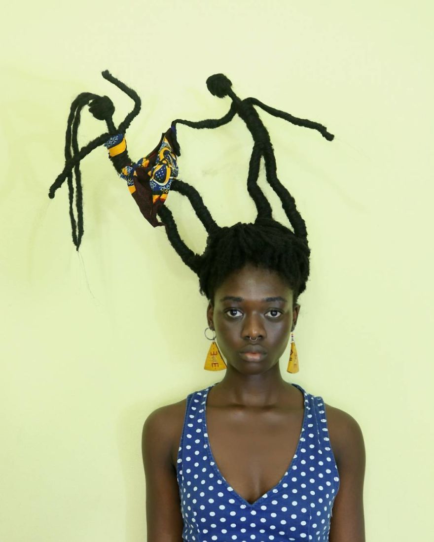 Laetitia Ky turns her hair into incredible sculptures – Ego – AlterEgo