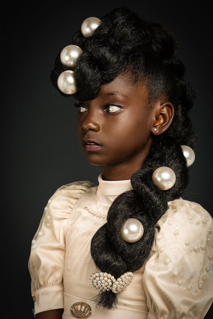 Baroque-Inspired Portraits Celebrate the Beauty of Black Girls’ Natural Hair