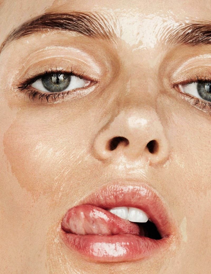 Anja Rubik by Ben Hassett for Vogue Paris August 2016