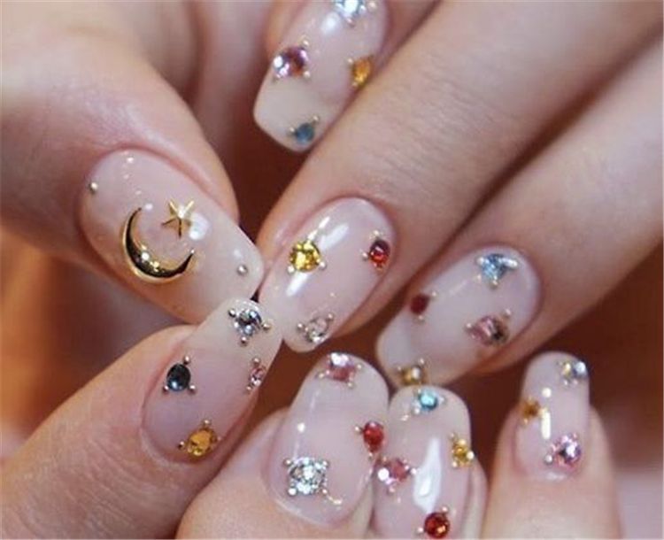 40 Cute Star Nail Art Designs For Women 2019 – Page 24 of 40 – Chic Hostess